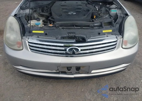 2004 Infiniti G35X z USA, uszkodzony, nr VIN JNKCV51F74M702294